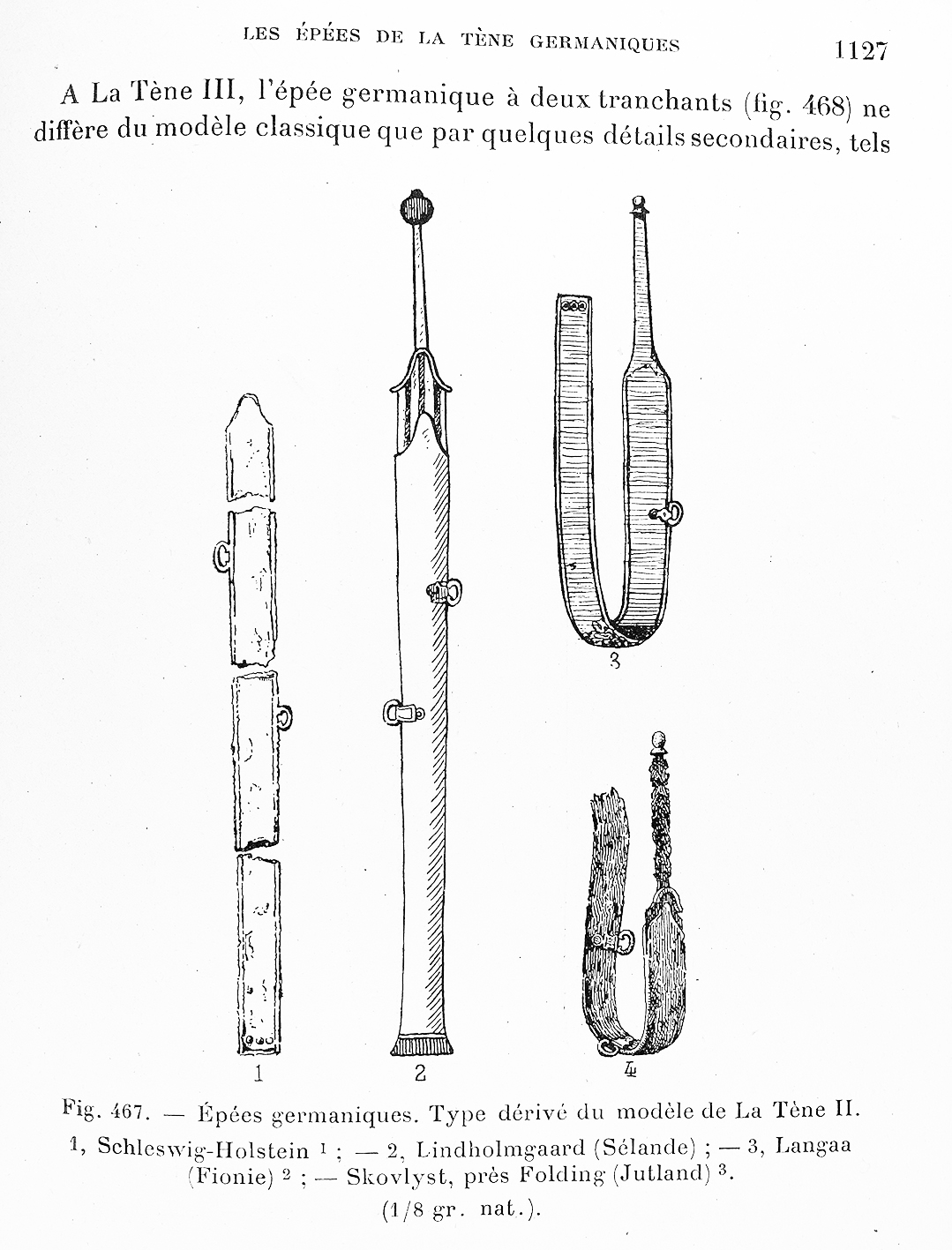 Damaged Swords in Dechelette 1914, p. 1127