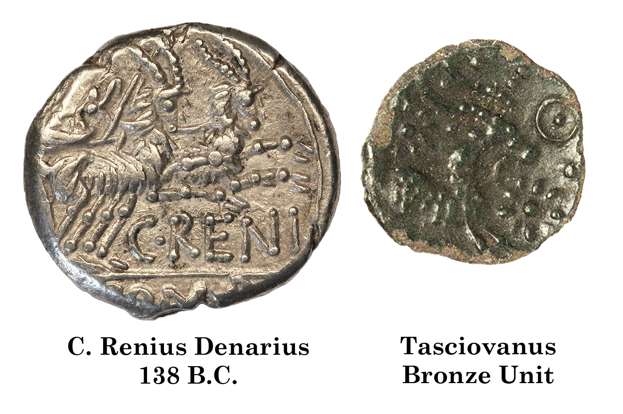 Comparison of Roman and Tasciovanus Goats