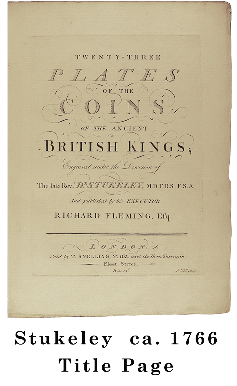 Stukeley ca, 1766 Title Page
