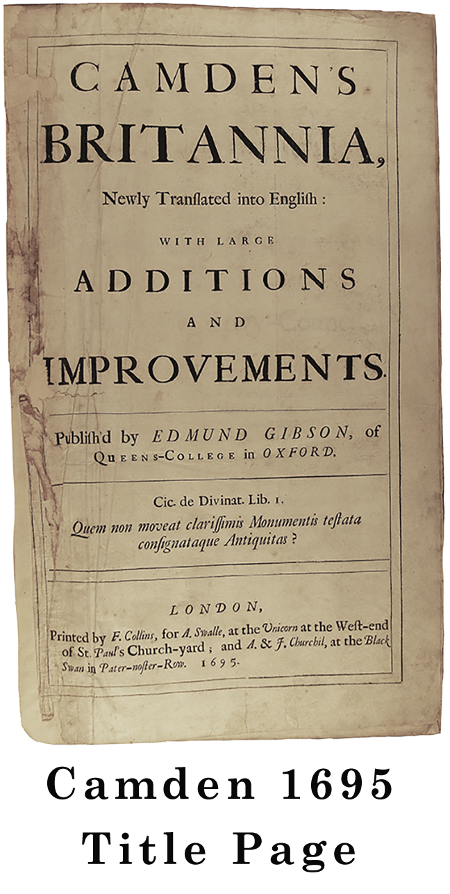 Camden 1695 Title Page