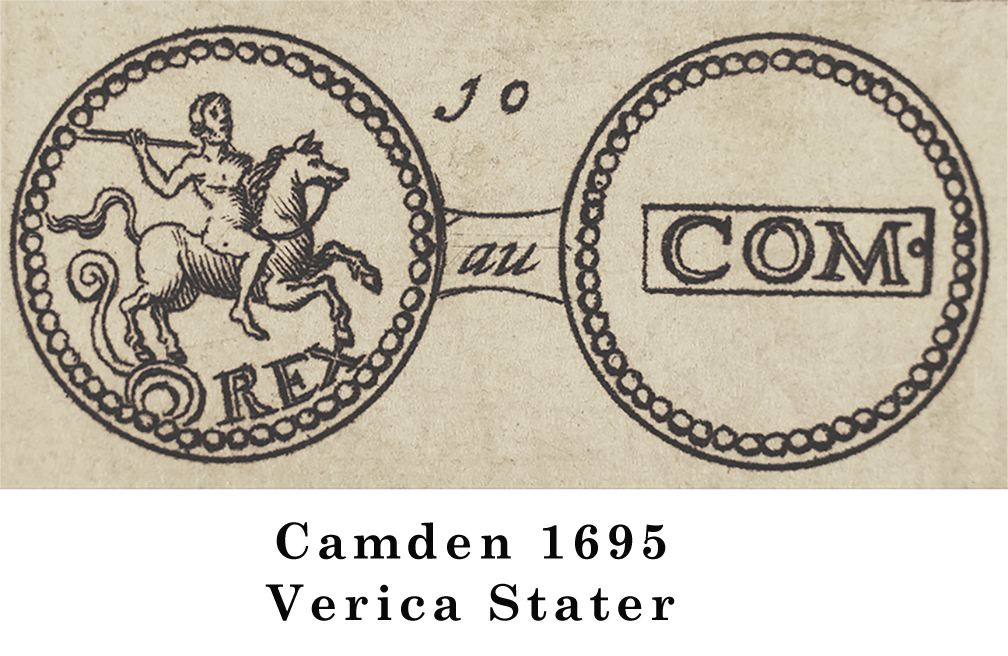 Camden 1695 Verica Stater